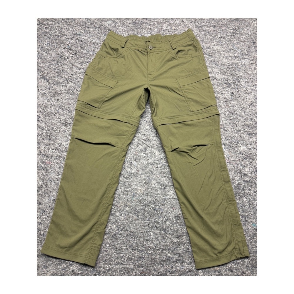 REI Co-op Sahara Convertible Hiking Pants Olive Green Womens 12 Petite 202518